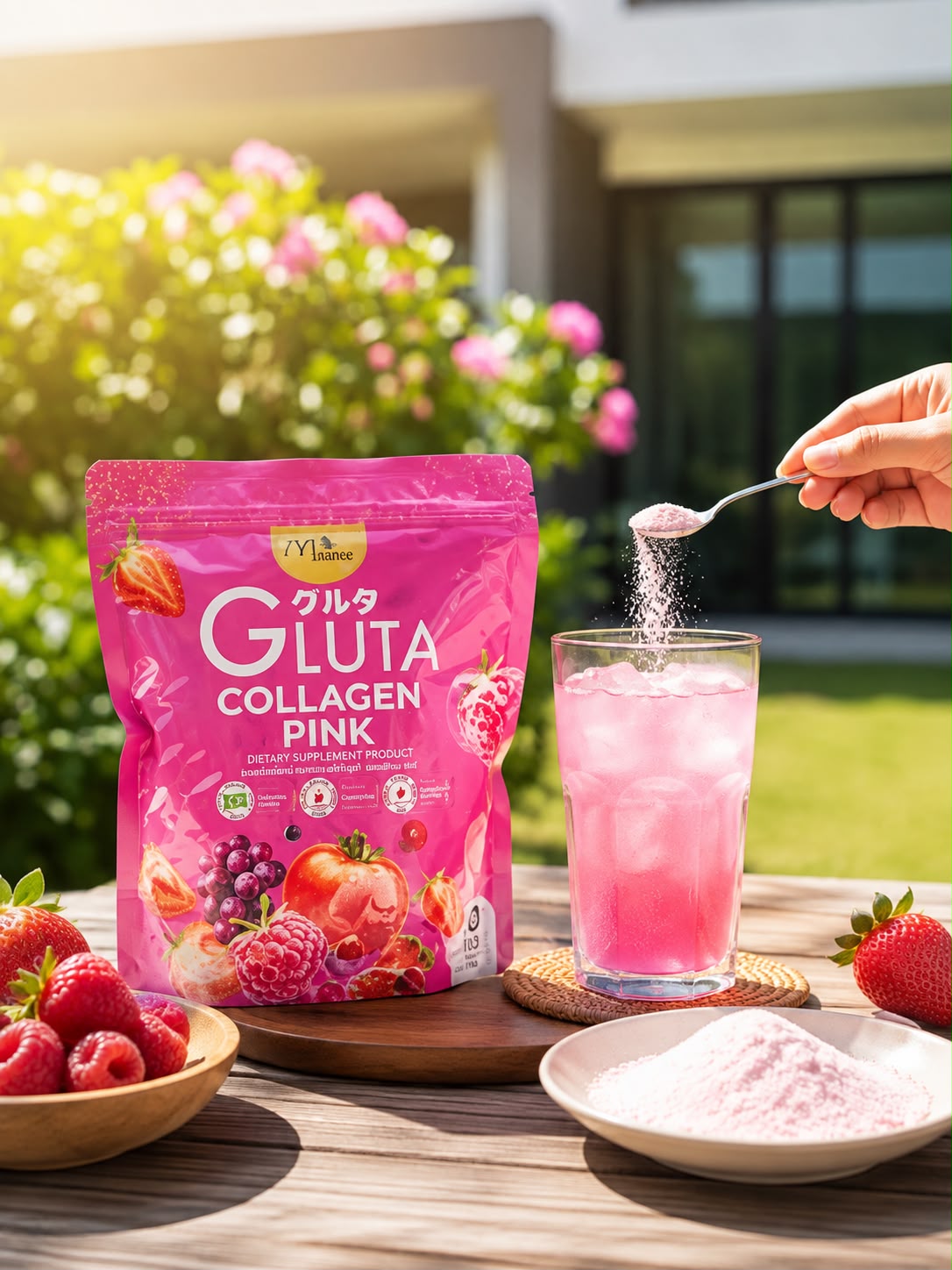 Gluta Collagen Pink Juice
