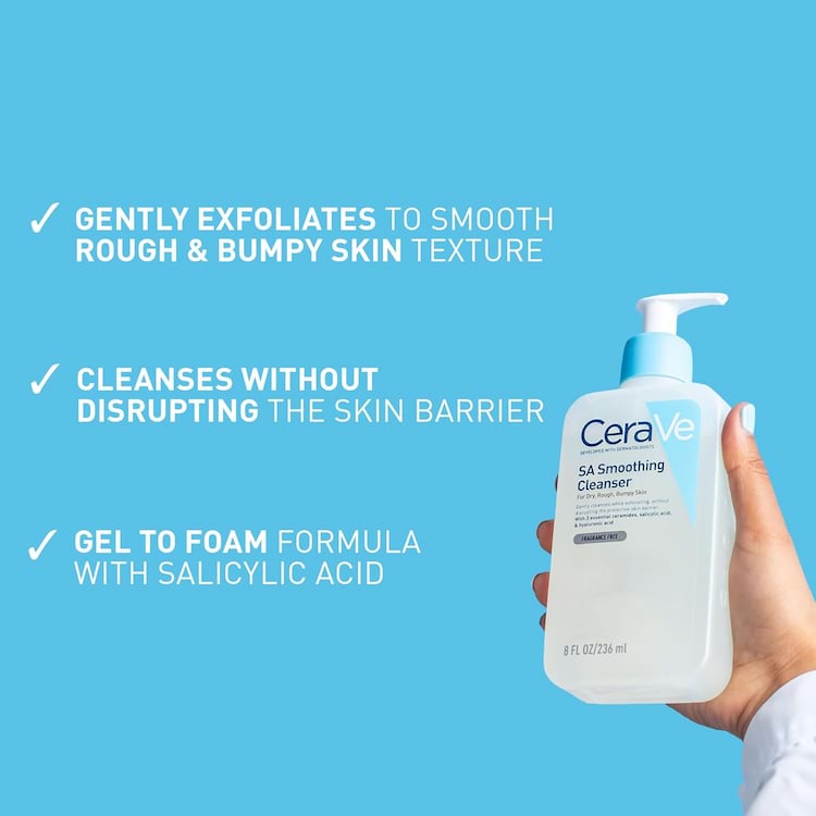 CeraVe SA Smoothing Cleanser (236ml)