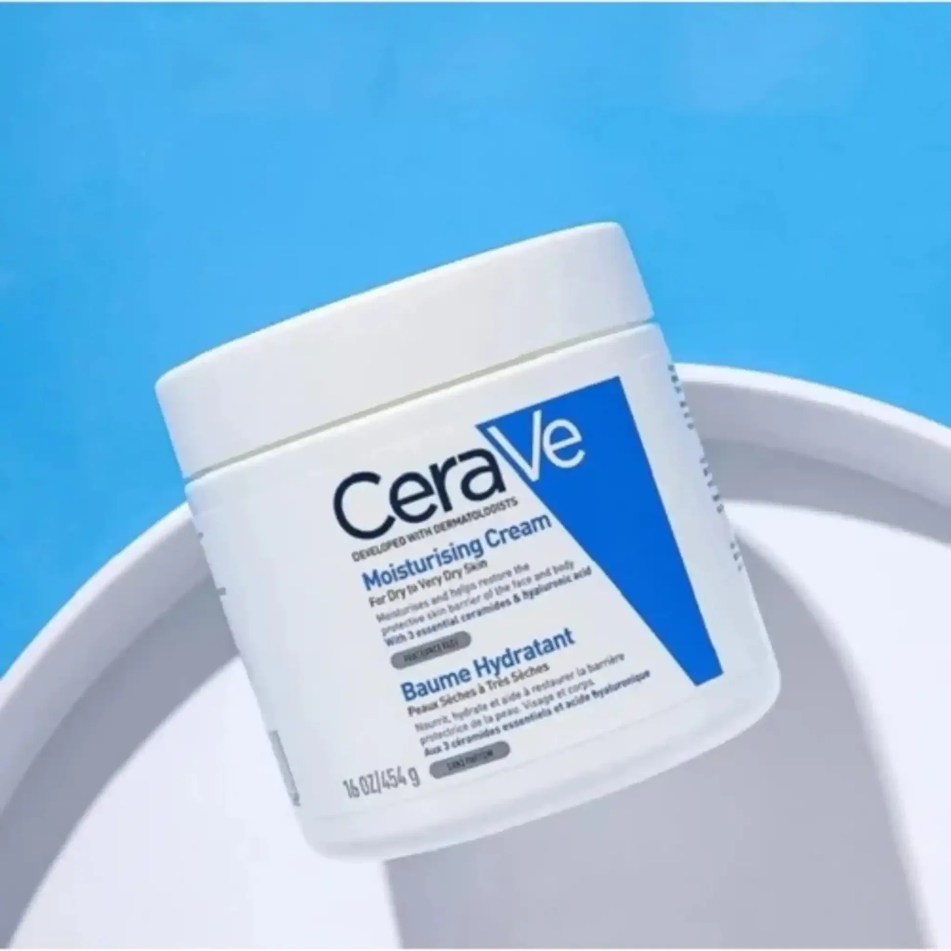 CeraVe Moisturizing Cream (453g) – For Normal to Dry Skin