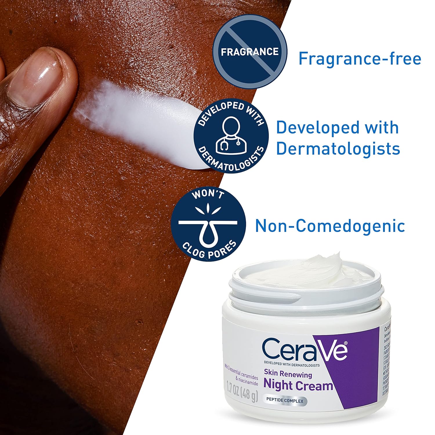 CeraVe Skin Renewing Night Cream (48g)
