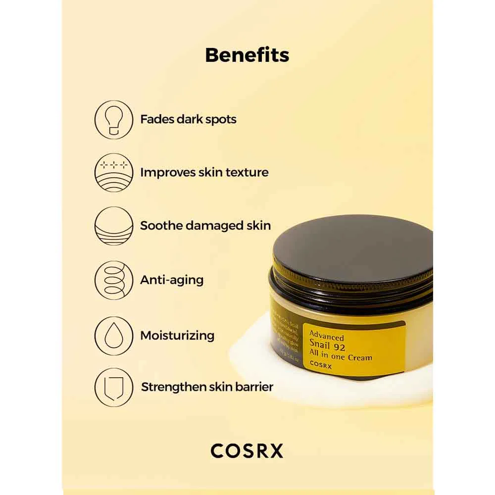COSRX Advanced Snail 92 All-in-One Cream (50g)