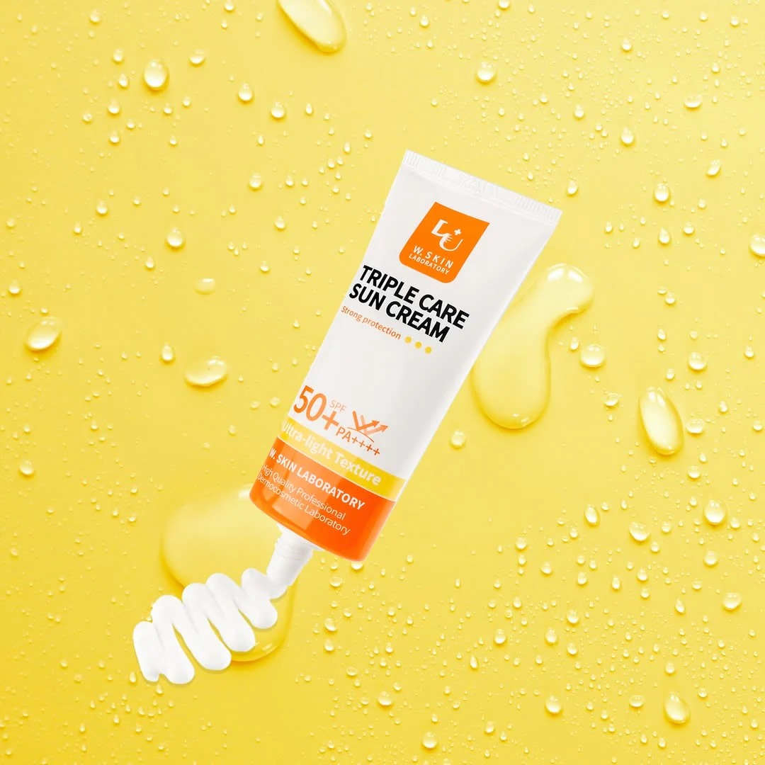 W.Skin Laboratory Triple Care Sun Cream SPF50+ PA++++ (60ml)