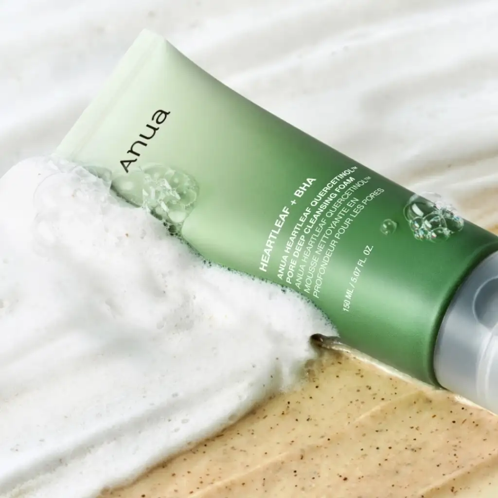 Anua Heartleaf Quercetinol Pore Deep Cleansing Foam (150ml)