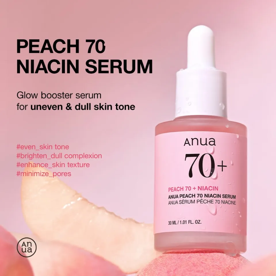 Anua Peach 70% Niacinamide Serum (30ml)