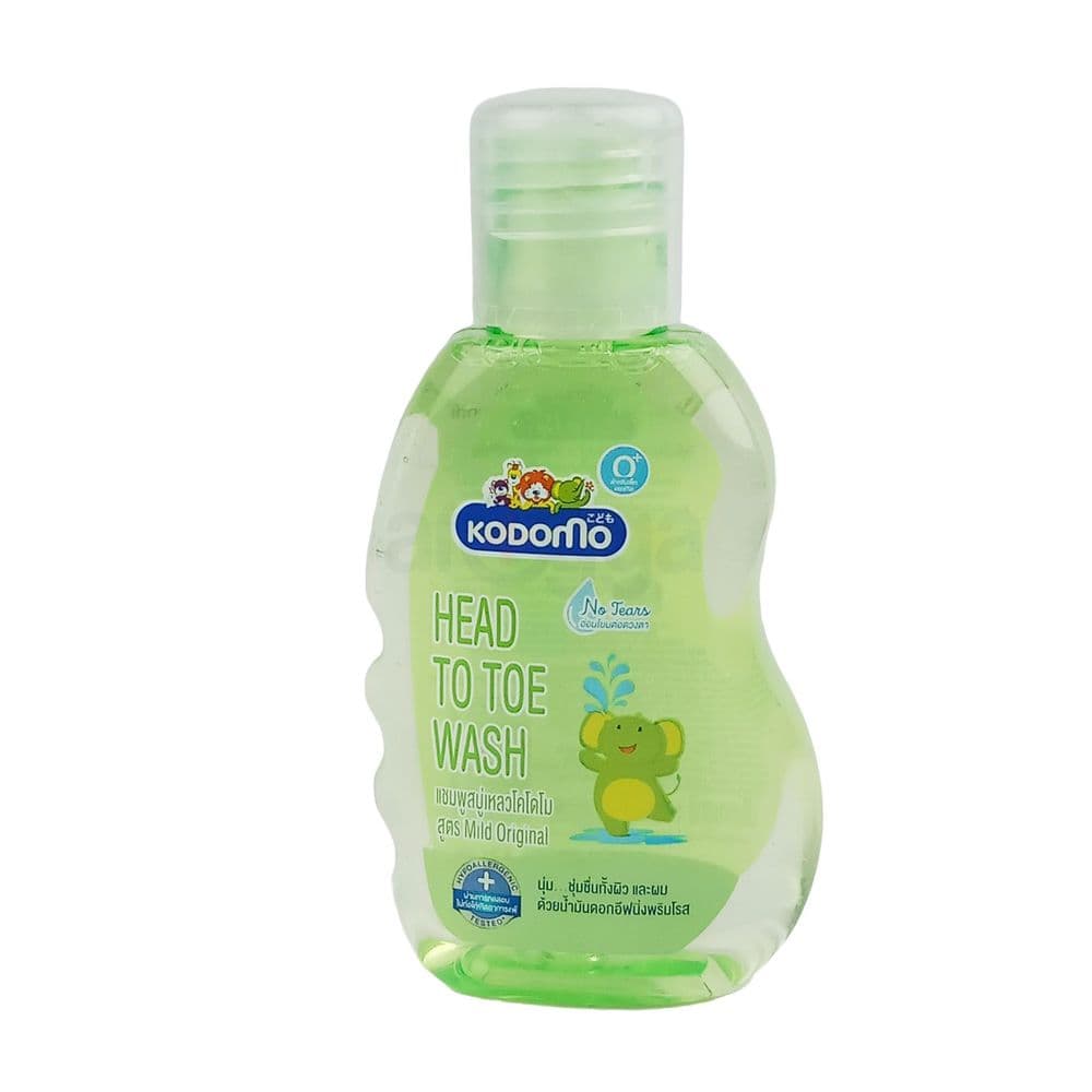 Kodomo Head to Toe Wash Mild Original for 0+ Kids 100ml