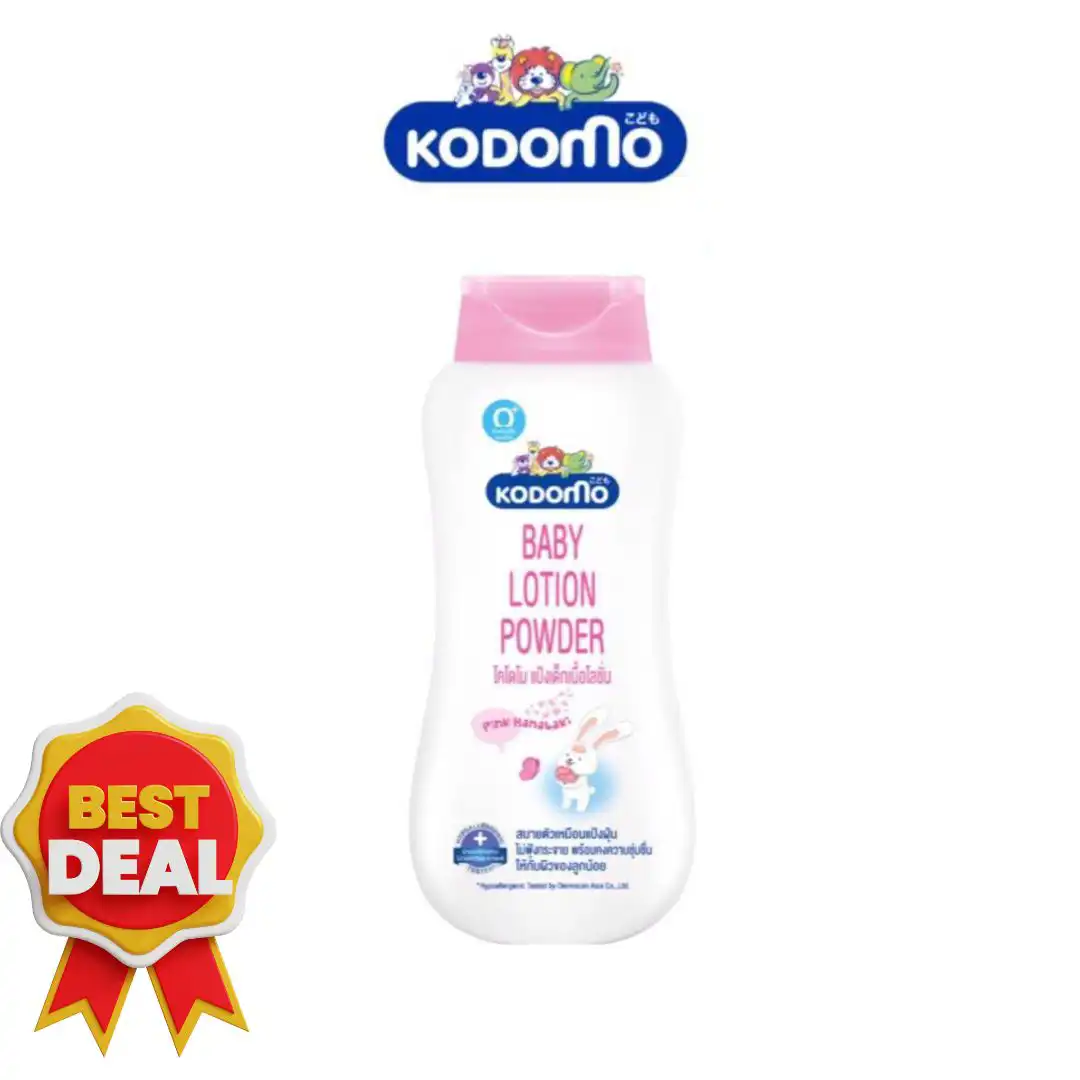 Kodomo Pink Hanabaki Baby Lotion Powder 180ml