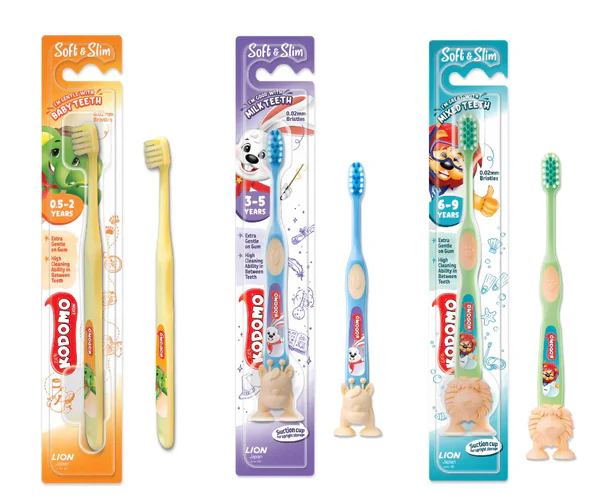 Kodomo Professional Baby Toothbrush for 3-6 Years