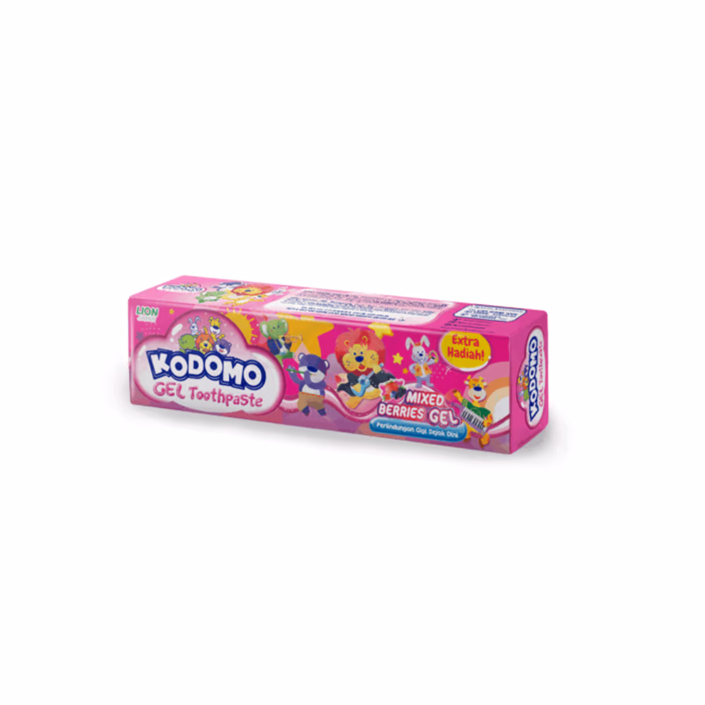 Kodomo Mixed Berries Gel Early Dental Protection Toothpaste (45g)