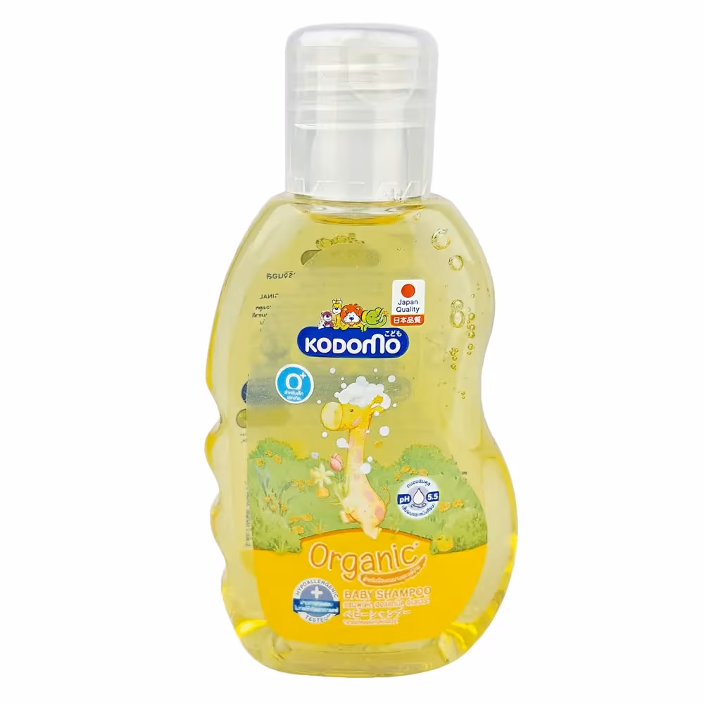 Kodomo Organic Baby Shampoo 100ml – Gentle & Natural Hair Care for Newborns (0+ Months) brand logo Kodomo