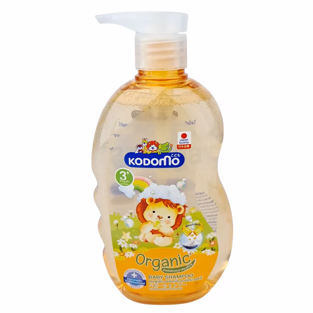 Kodomo Organic Baby Shampoo (3+ Months) – 400ml