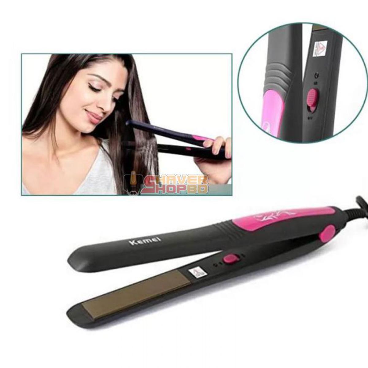 Kemei KM 328 Professional Hair Straightener For women.