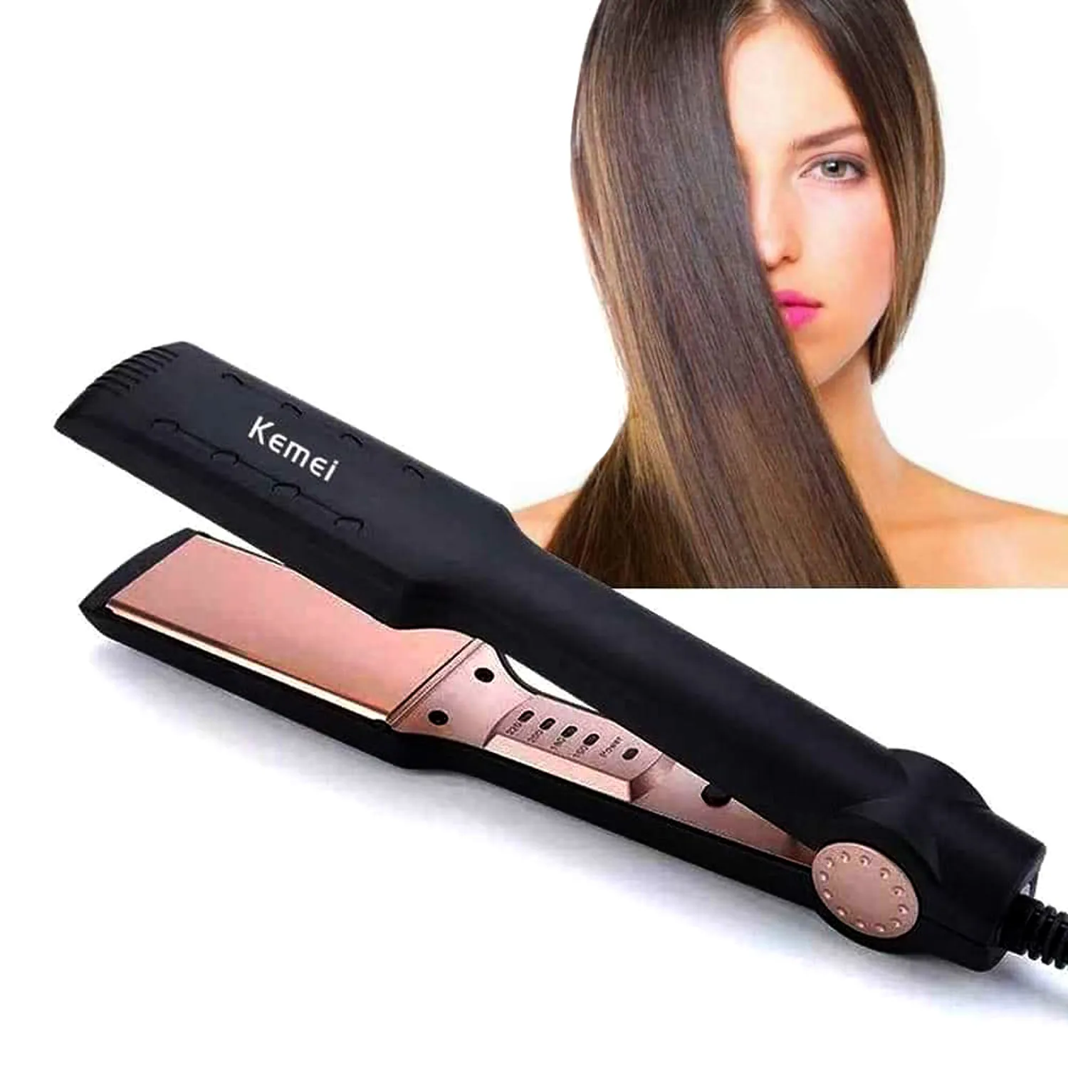 HIGH QUALITY PROFESSIONAL HAIR STRAIGHT AND STYLISH MACHINE KM-470.