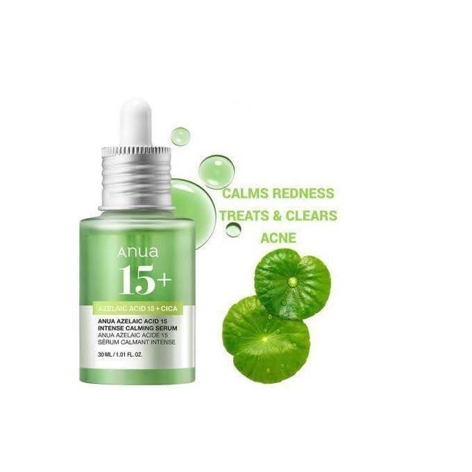 ANUA Azelaic Acid 15+ Cica Intense Calming Serum 30ML