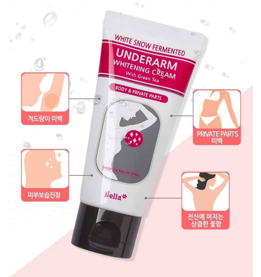 White Snow Fermented Underarm Whitening Cream