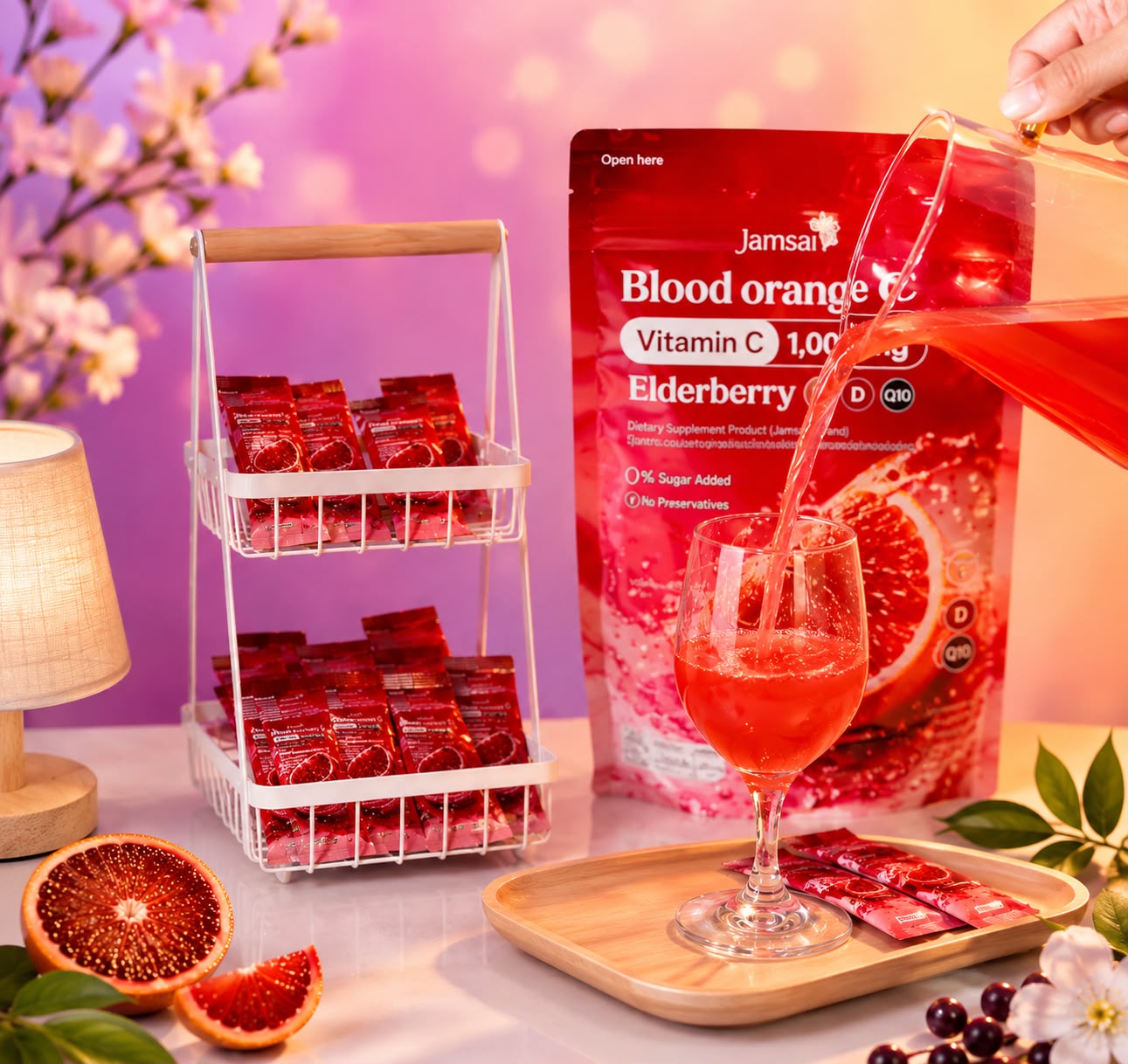 Blood Orange C Vitamin C  Juice